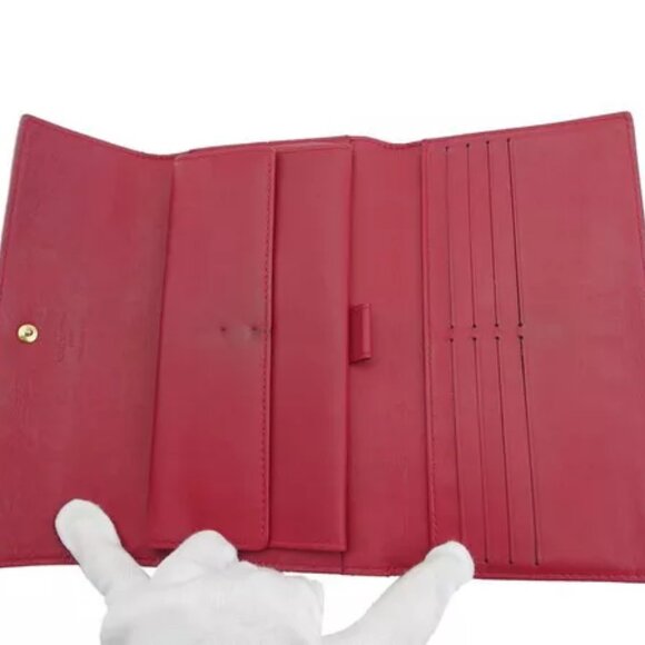 LOUIS VUITTON Long Wallet Vernis Patent Leather Authentic Used - Picture 5 of 9